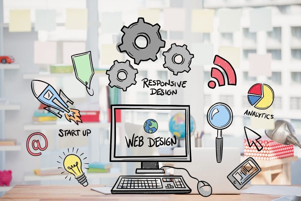 web design diagram